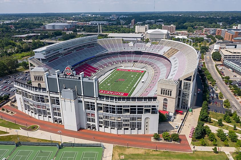 20 Largest College Football Stadiums In The World